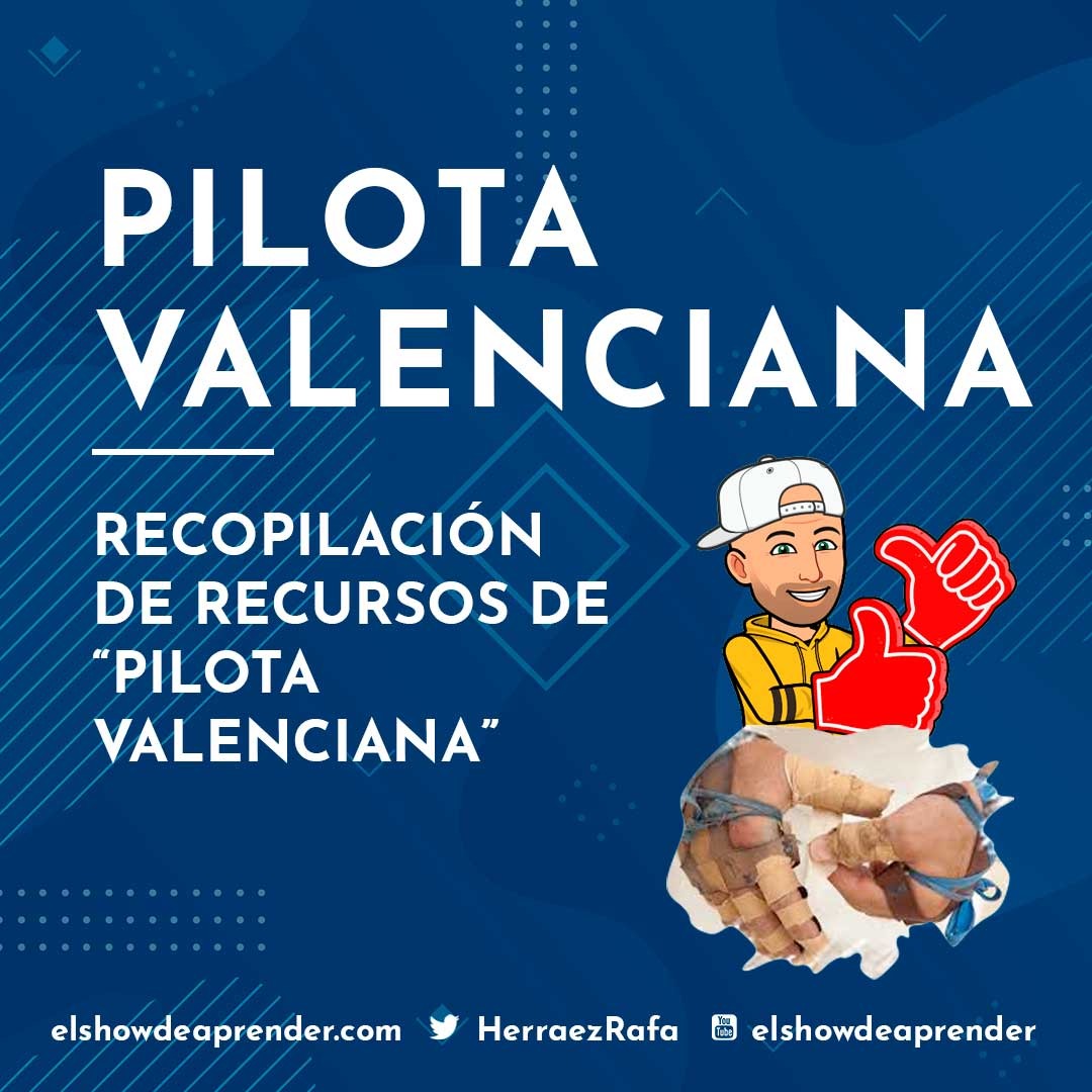 PILOTA VALENCIANA. RECURSOS PARA PRIMARIA.